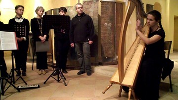 Choeur en kit - la harpiste